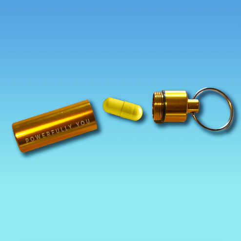 Keychain Pill Containers